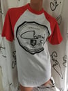 Chazi Red Baseball Tshirt