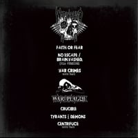 Image 3 of War//Plague - Warwound split 7" & CD