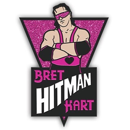 Image of Bret The Hitman Hart Pin