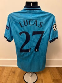 Image 3 of Tottenham Hotspur “LUCAS 27” 2019/20 Third Shirt + UCL patches (M)
