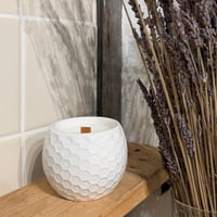 Image 3 of rustic pine scented candle