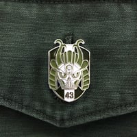Image 3 of The Ghost of Kurosawa: The Locust enamel pin