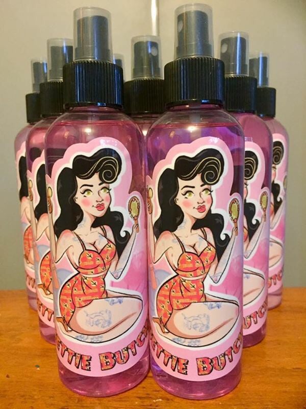 Perfect Pink setting lotion for perfect curls that hold!