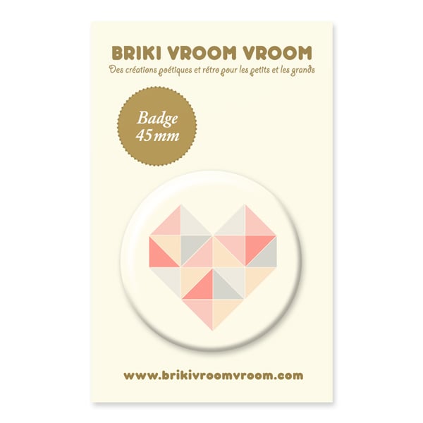 Image of Badge Coeur