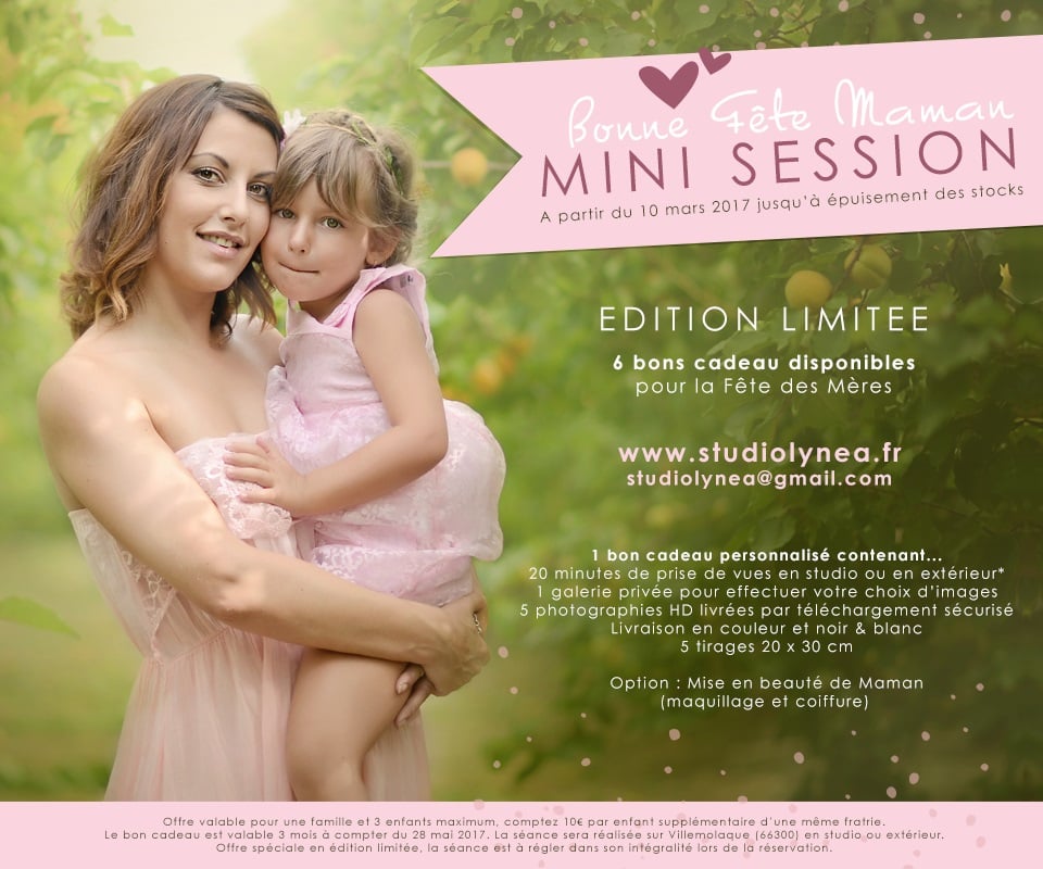Image of Mini Session : Bonne fête Maman