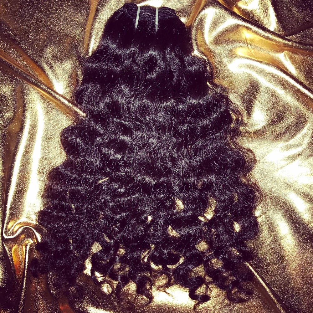 Image of Raw indian curly