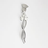 Thistle and Shamrock Kilt Pin