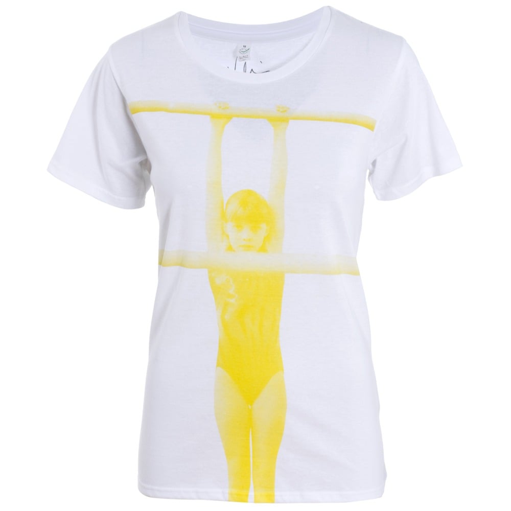 Valerie Phillips "Gymnast" print T-Shirt for JaguarShoes Collective