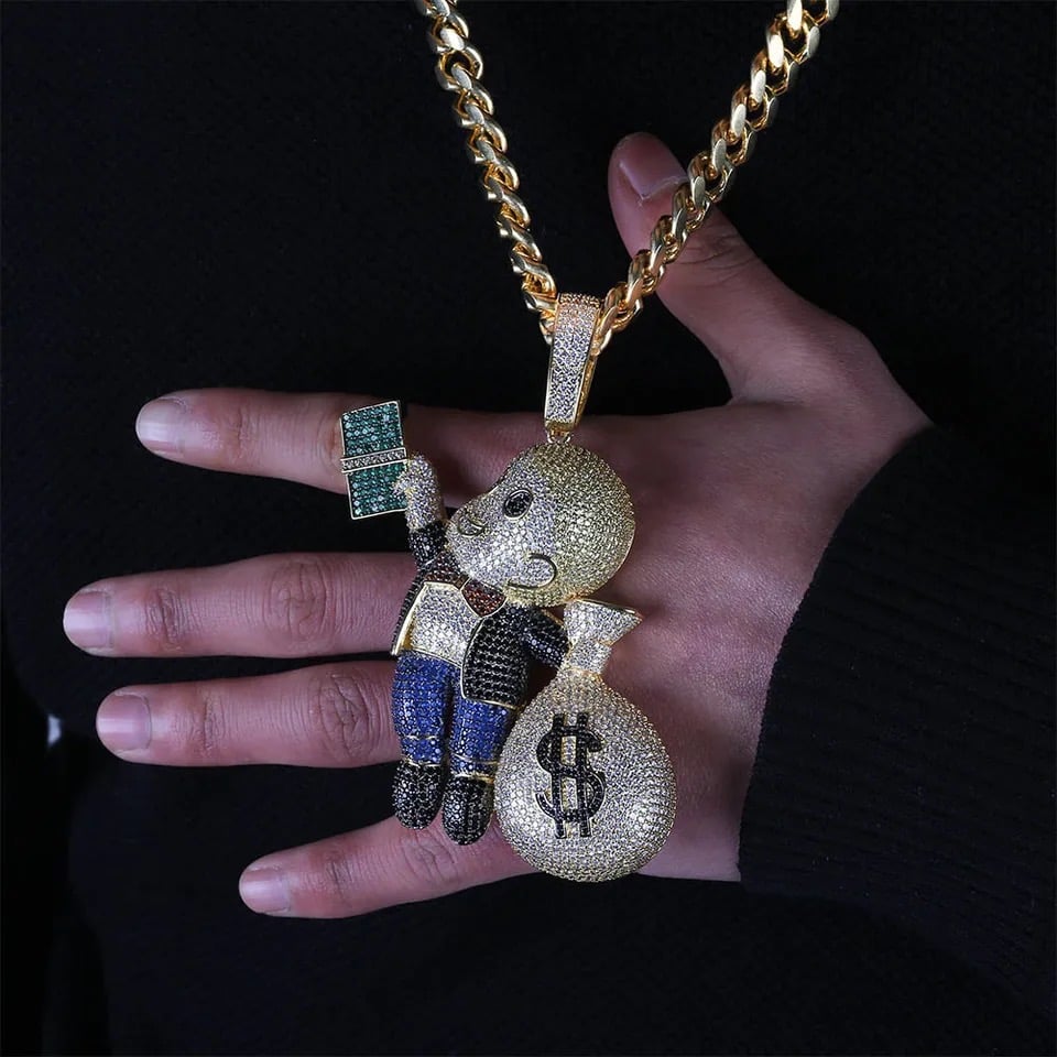 Image of Dolla Gangsta Kidd Pendant Necklace Chain