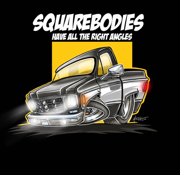 Image of SQUAREBODIES...HAVE ALL THE RIGHT ANGLES (GREY)