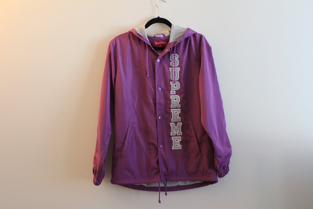Image of SUPREME VERTICAL LOGO JACKET