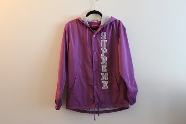 Image of SUPREME VERTICAL LOGO JACKET