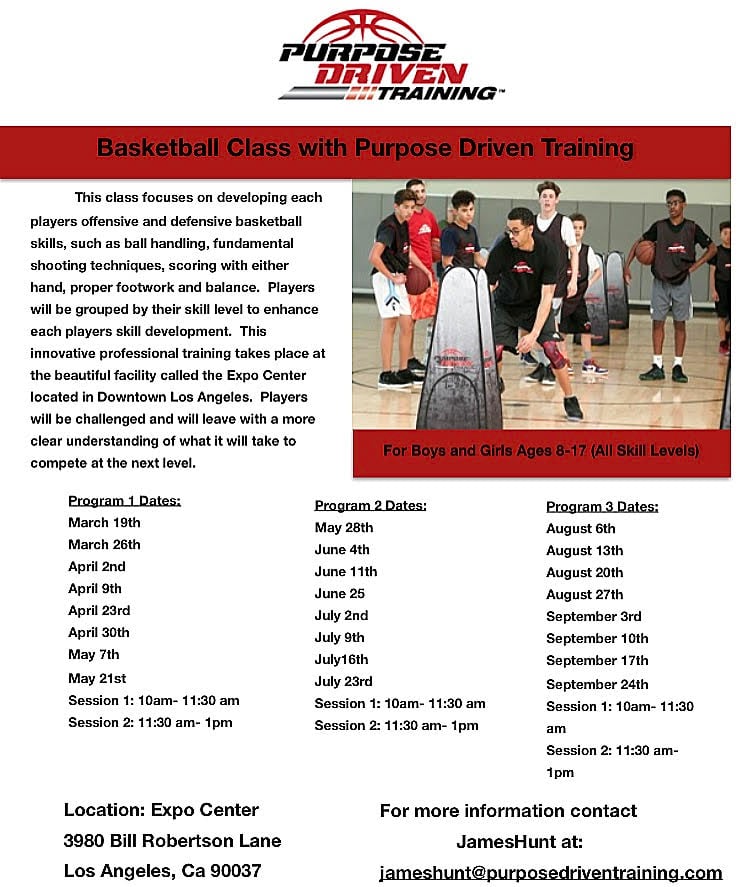 Image of Purpose Driven Training Camp Early Summer Season 