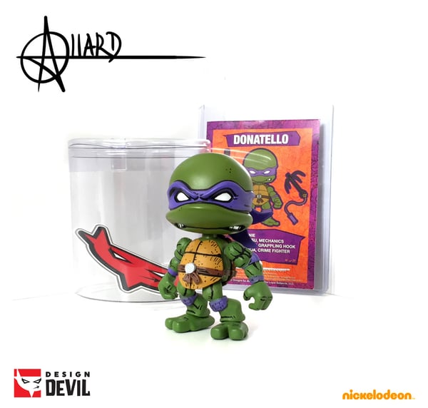 Image of Custom Comic Detail Donatello