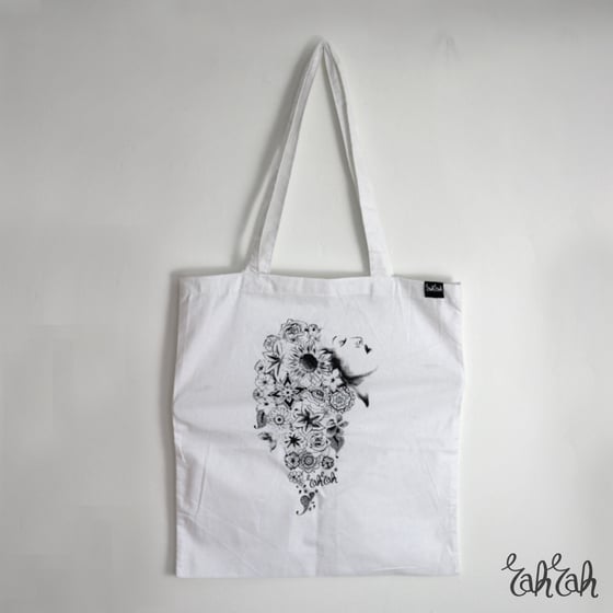 Image of White Tote Bag