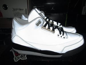 Image of Air Jordan III (3) Retro "5Lab3: Silver"