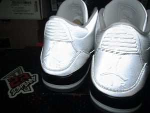 Image of Air Jordan III (3) Retro "5Lab3: Silver"