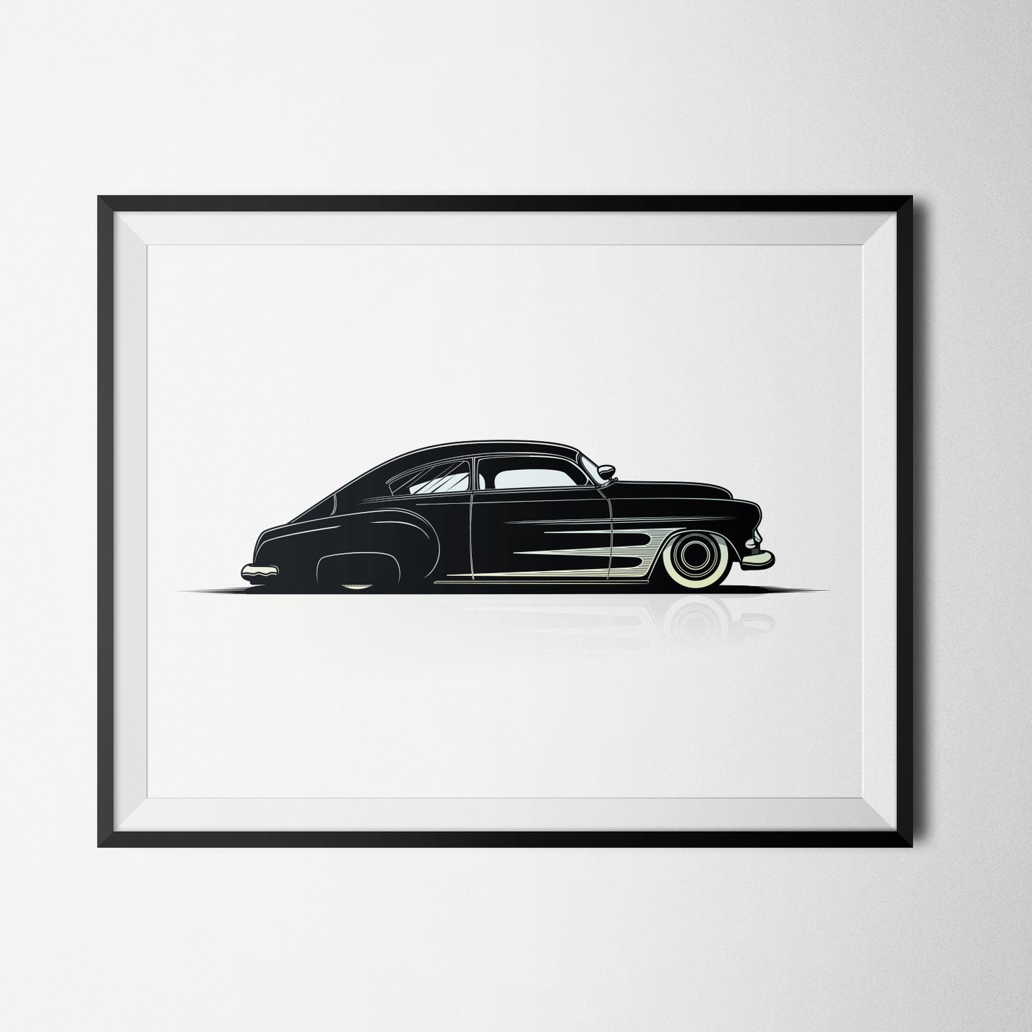 Image of CHOPPED CHEVY - PRINT (8.5X11)