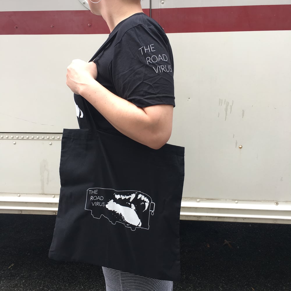 Image of The Road Virus Bus Logo Tote