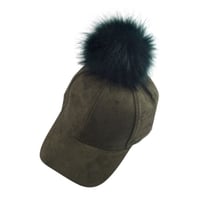 Image 2 of D Girl Suede Pom Hats 