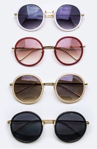 Image 1 of Retro Round Sunglasses 