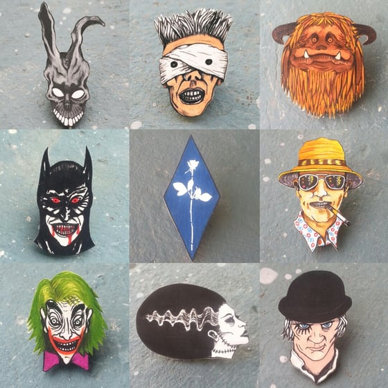 Image of Hand Made Pins II - $11 to $12