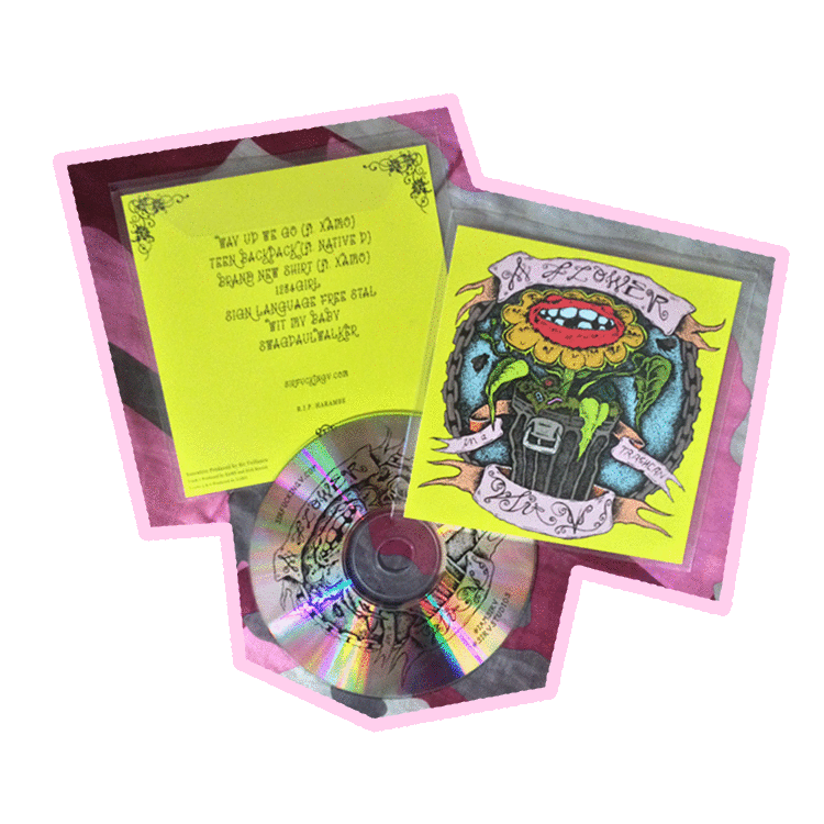 Image of SIR V "A FLOWER IN A TRASHCAN" PHYSICAL CD