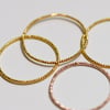 Set de 4 bagues "Shiny" Summer // 4 shiny rings