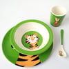 Tiger Melamine Mealtime Set