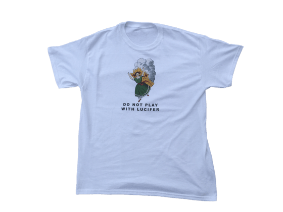Image of LUCIFER TEE WHITE