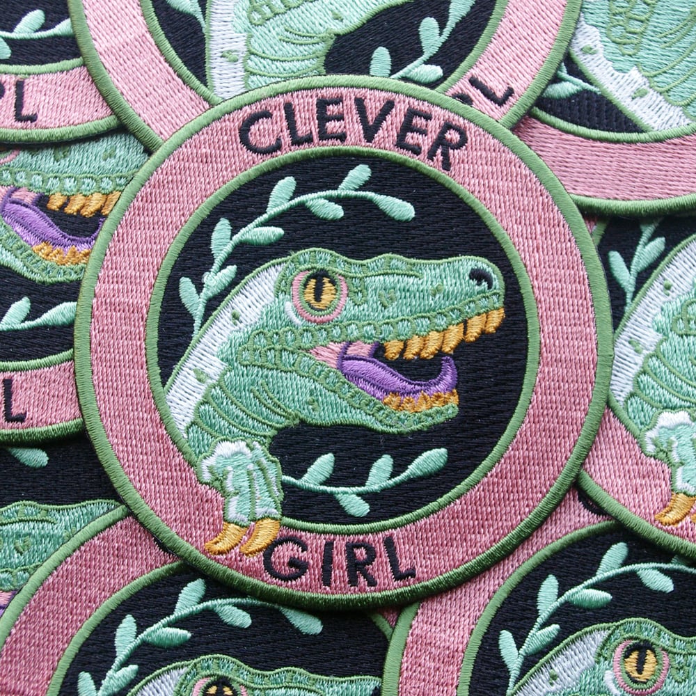 Image of Clever Girl Patch