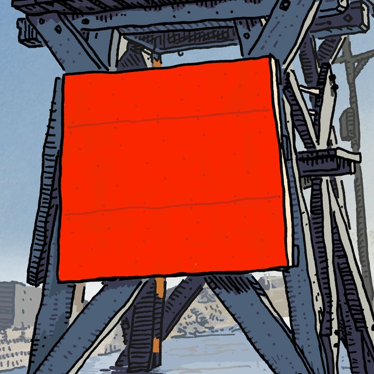 The Newcastle Breakwall, Limited Edition print Image 4