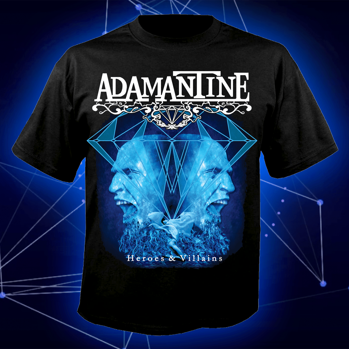 Image of T-Shirt Heroes & Villains (Black)