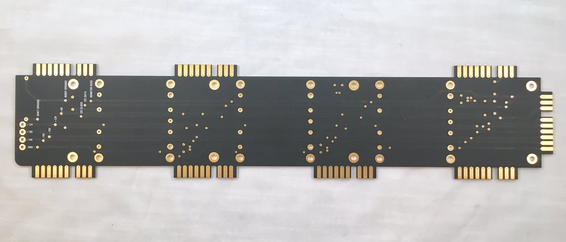 Image of Buchla power Distro (Power Bus) boards