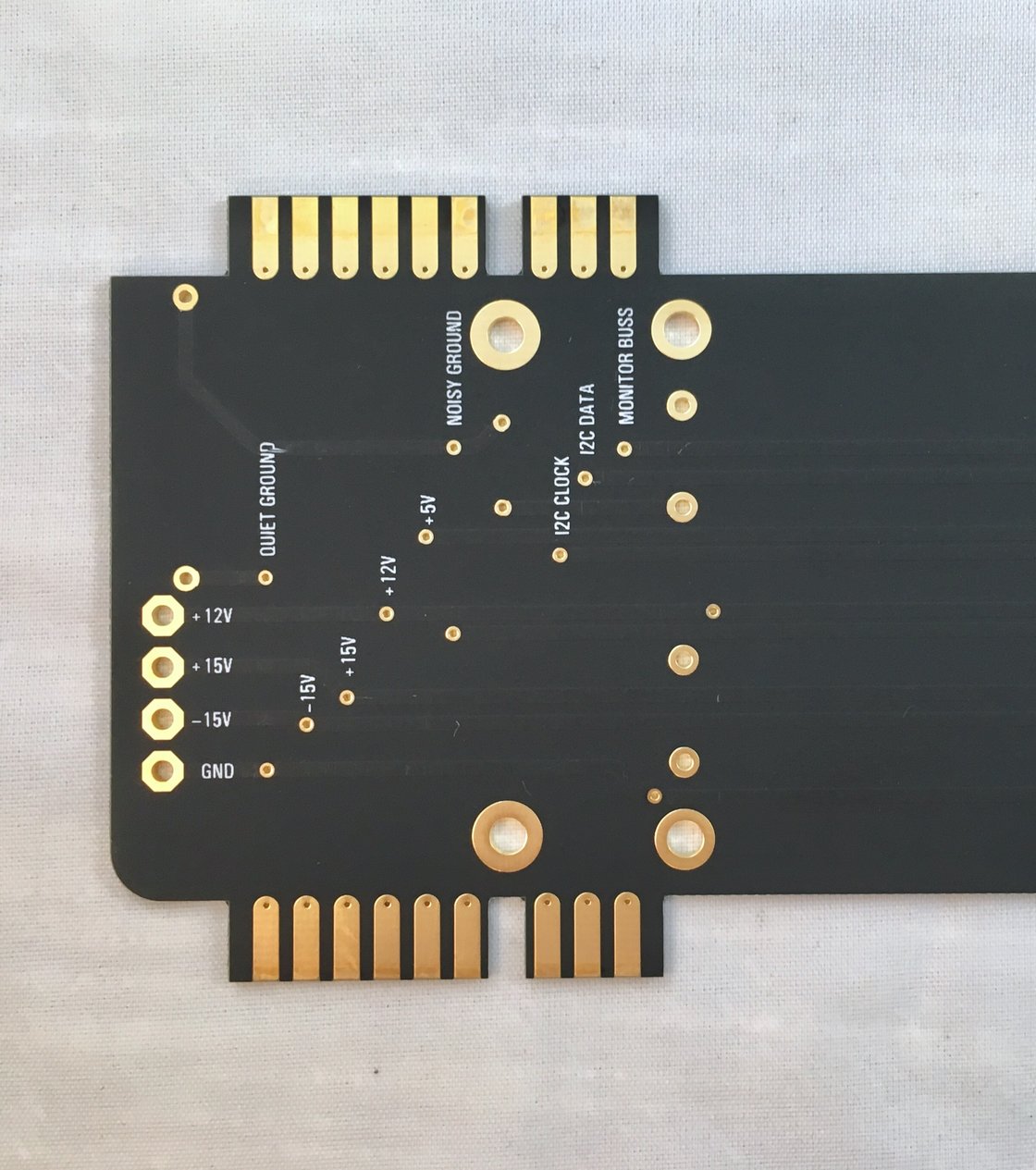 Image of Buchla power Distro (Power Bus) boards