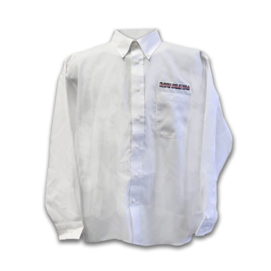 Image of Men's Ringman Long Sleeve Button Up White