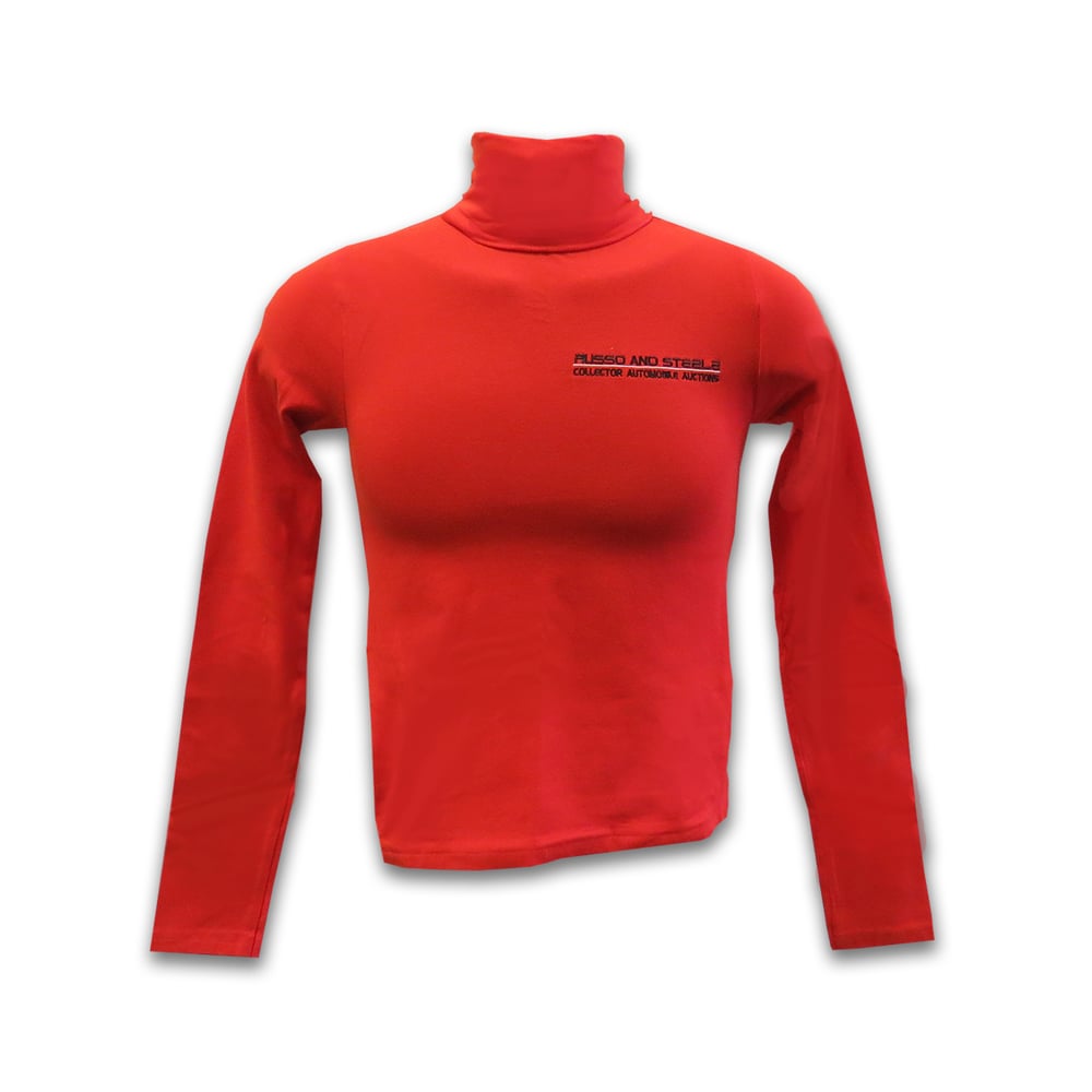 Image of Women's Turtle Neck Red
