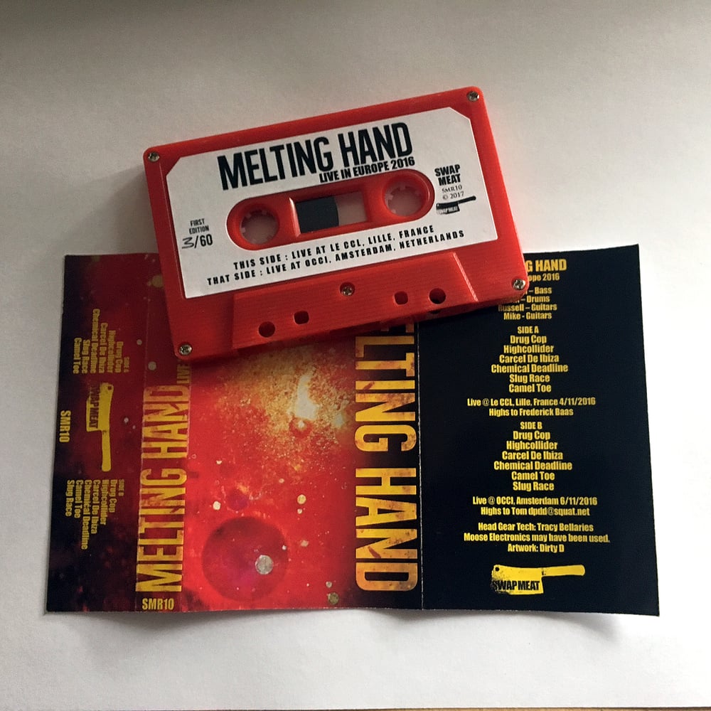 MELTING HAND 'Live In Europe 2016' Cassette & MP3