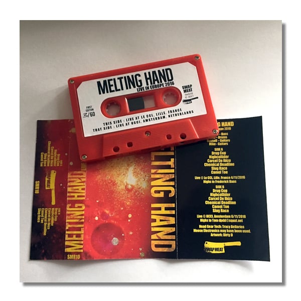MELTING HAND 'Live In Europe 2016' Cassette & MP3