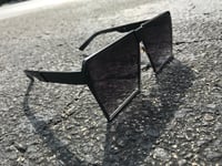 Image 3 of Jet black square frames