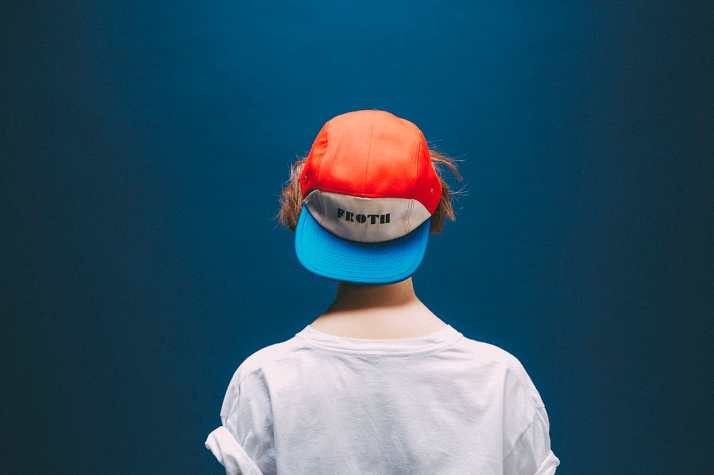 Image of FROTH 5 Panel blue/white/red