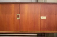 Image 4 of Sideboard with Internal Drawers & Brass Details, Italy 1950s