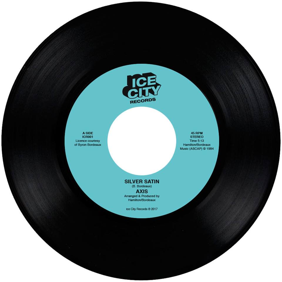 Image of Axis - Silver Satin / Runaway Love 7" (ICR001)