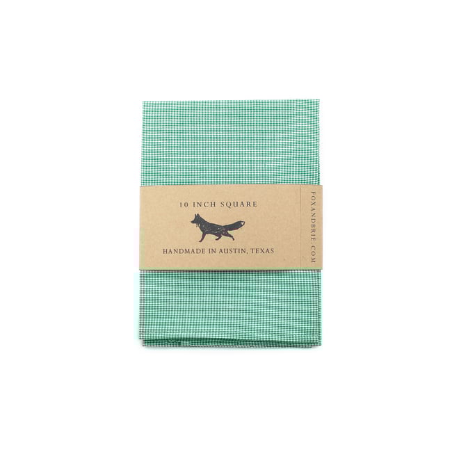 Spearmint Pocket Square