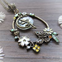 Image 1 of Fairy Wish Daisy Floral Necklace