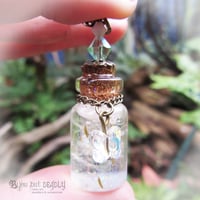 Image 1 of Dandelion Wishes in Bottle Necklace