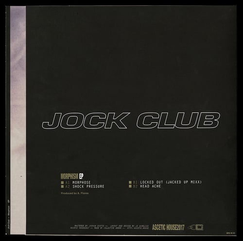 Image of Jock Club 'Morphism' EP