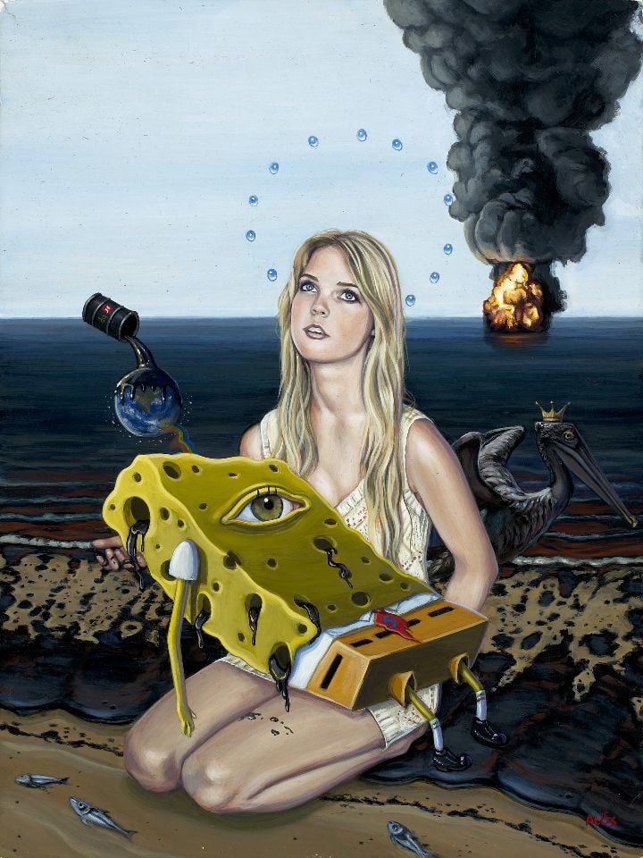 Image of Destruction of the gulf Print