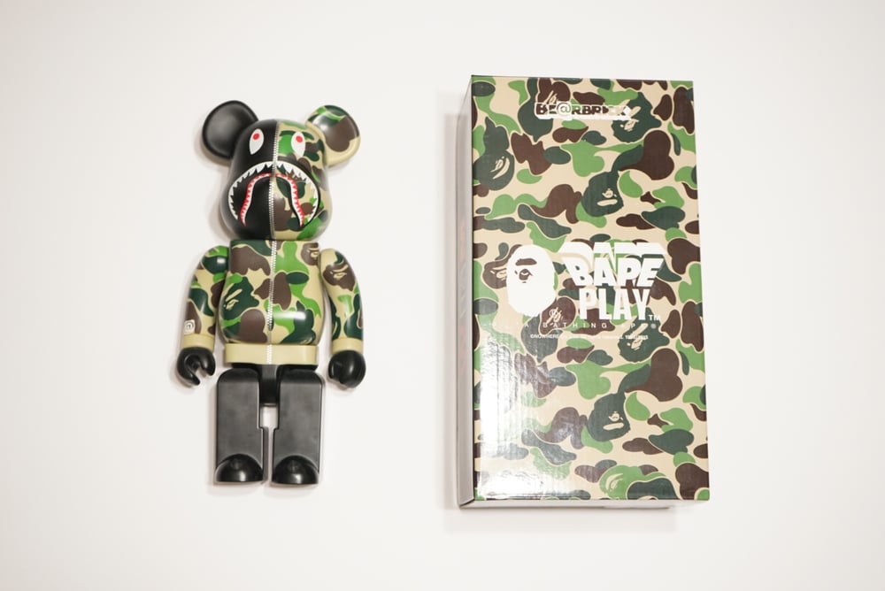 Image of Bape x Medicom 400% Bearbrick Toy