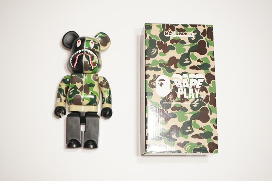 Image of Bape x Medicom 400% Bearbrick Toy